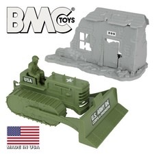 BMC Recast IDEAL Army CORPS OF ENGINEERS Bulldozer  Marx Exploding Building USA