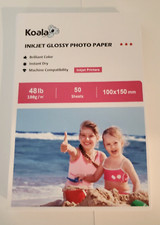 Koala Glossy Inkjet Photo Paper  50  4 x 6 inches