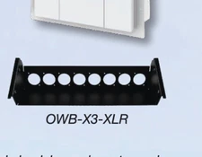FSR OWB-X3-XLR Back Box For XLR Connectors r170
