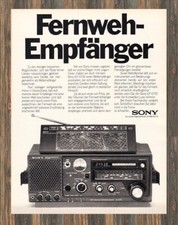 Sony ICF-6700 - Reklame Werbeanzeige Original-Werbung 1979