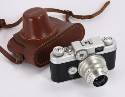 ARGUS C-FOUR, 50/2.8 CINTAR (DUST), STICKY SHUTTER, HAZY VF, AS-IS/216953