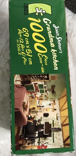 1000pc Grandma's Kitchen Can You Find by Joan Steiner 1998 jigsaw puzzle 27 X 20 - Picture 4 of 4