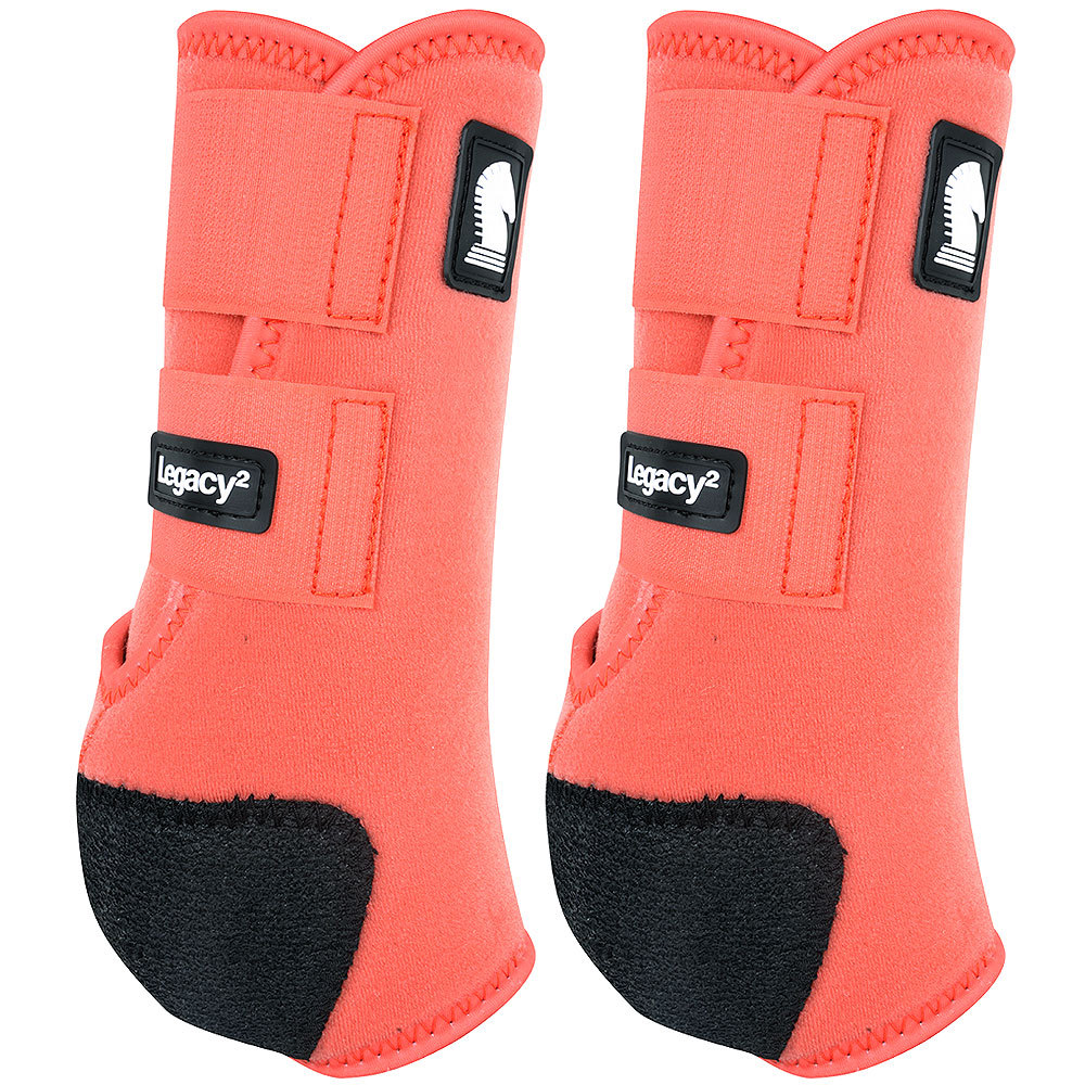 LARGE CLASSIC EQUINE LIGHTWEIGHT LEGACY2 FRONT SPORTS HORSE Stiefel PAIR CORAL LARGE CLASSIC EQUINE LIGHTWEIGHT LEGACY2 FRONT SPORTS HORSE Stiefel PAIR CORAL