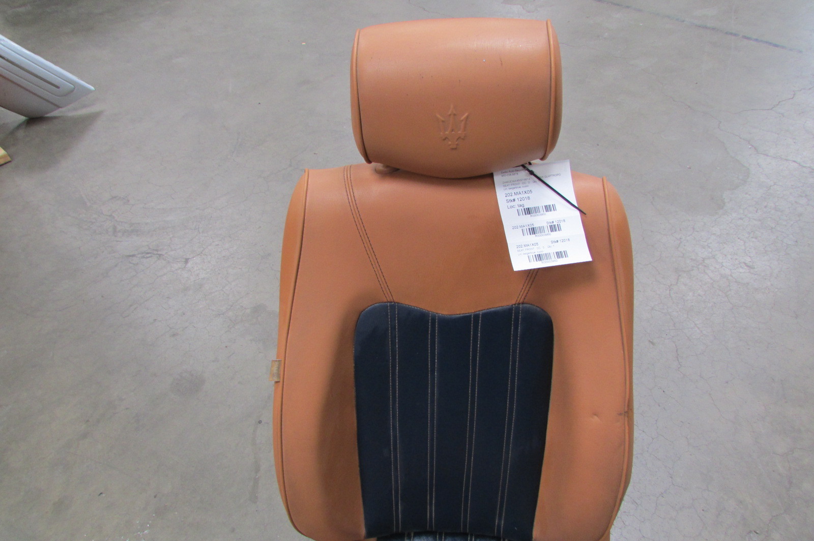 Maserati Quattroporte, LH, Left Front Seat, Cuoio, Used