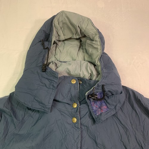 LL Bean Jacket Mens L Navy Maine Warden Parka Waterproof Coat USA Made Vintage - Picture 6 of 12