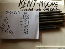 J-34013 Kent-Moore Alignment Rod Tools GROUP BUY! ALL FOR CHEAP!! LQQK!! Chevy