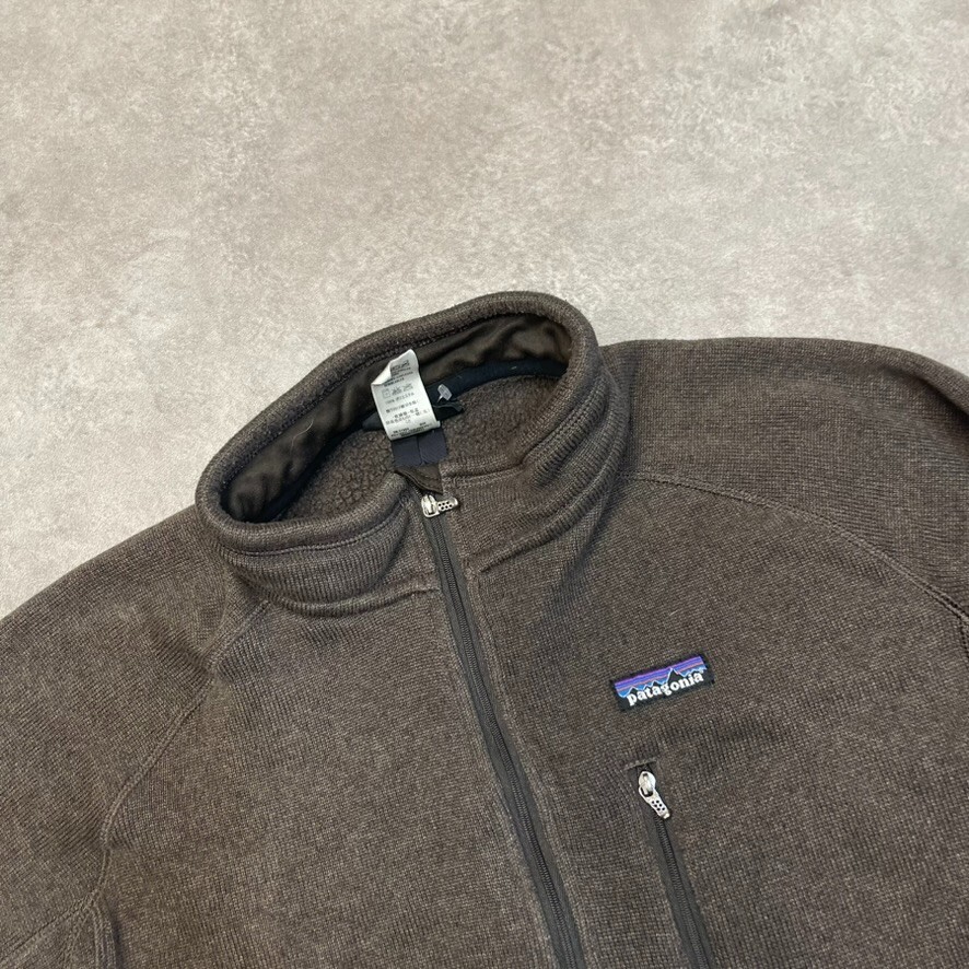 Patagonia Better Sweater Fleece Mens XL Y2K Half Zip Jacket, Brown image 7