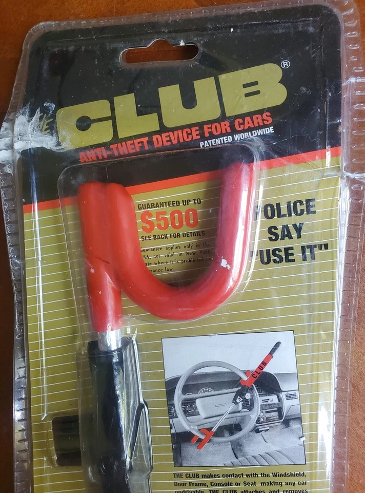 The Club 1986 volante antirrobo ayúdame alarma personal + lote ventana puerta Foto 3 de 4