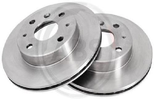 2x Original A.B.S. Brake Disc 16169 for Daihatsu