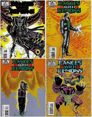 °DANCES WITH DEMONS #1 bis 4 von 4° Marvel UK Frontier Limited Series1993