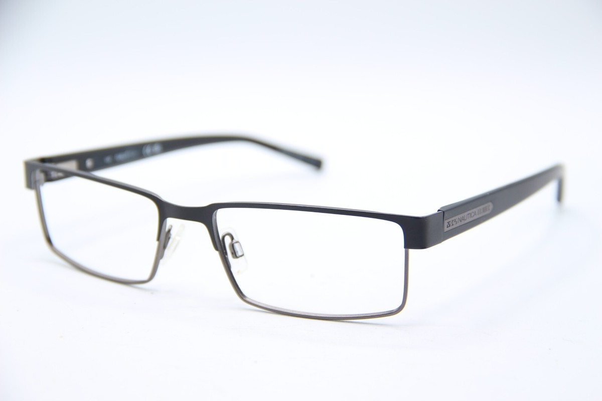 NAUTICA N7338 005 MATTE BLACK GUNMETAL AUTHENTIC DESIGNER FRAME