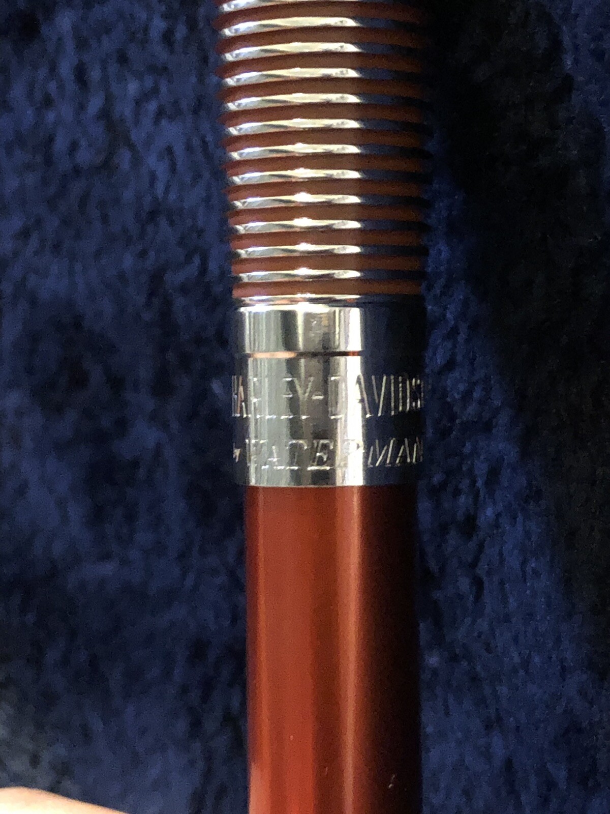 Stylo Bille Orange Waterman Harley Davidson - Neuf Dans Sa Boîte - Métal Chromé