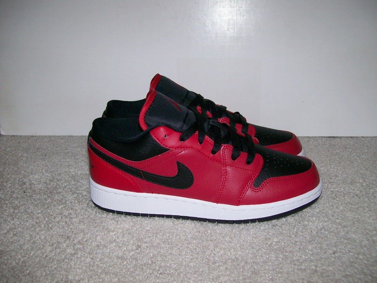 NEW SZ 4Y &6Y Nike Air Jordan 1 GS Low Reverse Bred 553560-605