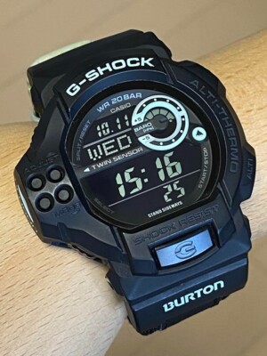 Casio Watch G-Shock GDF-100BTN Burton Snowboard Rare | eBay