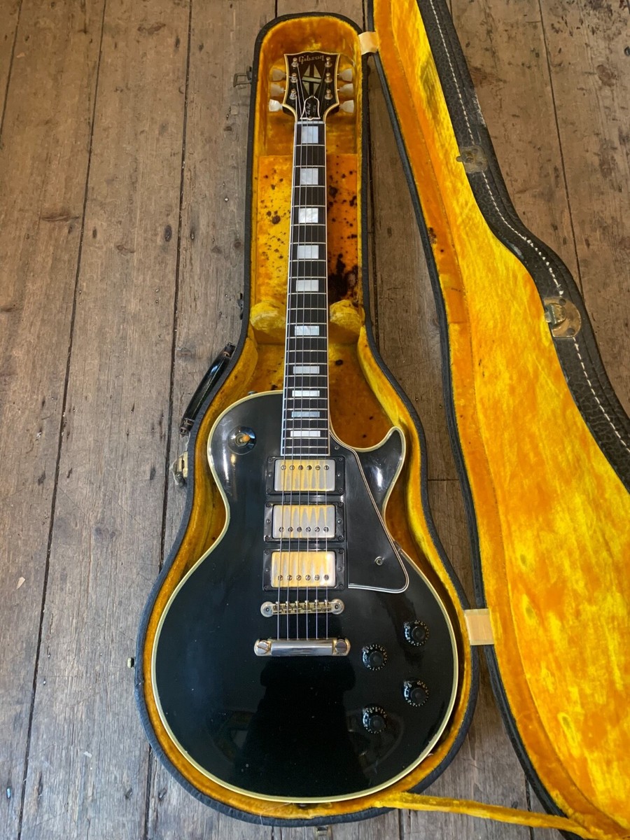 1958 GIBSON LES PAUL 3 x PAF PICKUPs CUSTOM IN EBONY FINISH