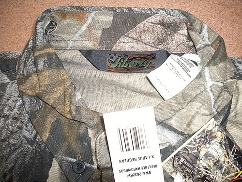 Walls Realtree Hardwoods Liberty Youth Camo Hunting Shirt (sz XL regular Junior) - Picture 2 of 9