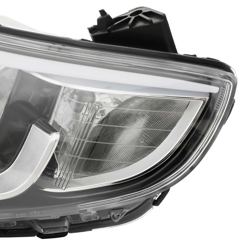 Headlight Passenger Right Side For 2015 2016 2017 Hyundai Accent HY2503192 - Picture 7 of 12