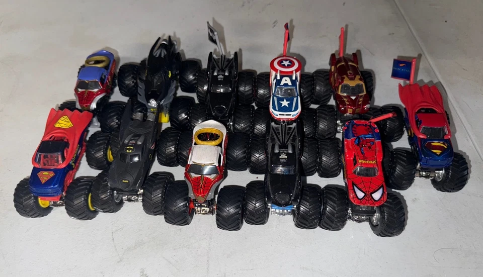 МОНСТР ДЖЕМ ЛОТ БЭТМЕН СУПЕРМЕН ЖЕЛЕЗНЫЙ ЧЕЛОВЕК ЧЕЛОВЕК-ПАУК И МНОГОЕ ДРУГОЕ 🔥БЕСПЛАТНАЯ ДОСТАВКА🔥 - Изображение 3 из 3