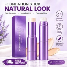 Facelove Foundation Stick, Face Love 2-in-1 Changing Foundation Stick with Brush