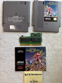 Double Dragon II Nintendo Entertainment System NES w/ Manual Authentic