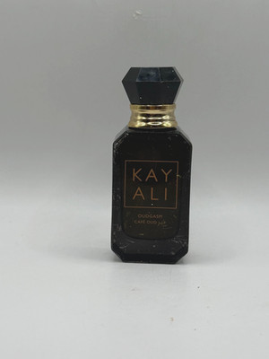 KAYALI Oudgasm Cafe Oud 19 EDP 10 ml 0.34 oz Travel Size Unbox Scratches