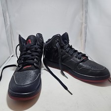 Nike Air Jordan 1 Flight 6.5Y Black Red Basketball Shoes 828237-006