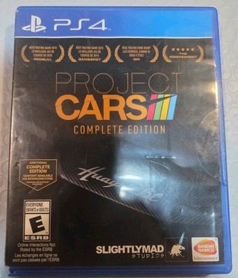 Project Cars: Complete Edition (Sony PlayStation 4, 2016) Complete CIB Tested