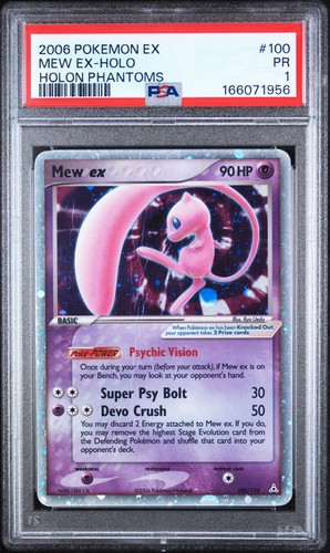 Mew ex graded PSA 1 for sale on eBay