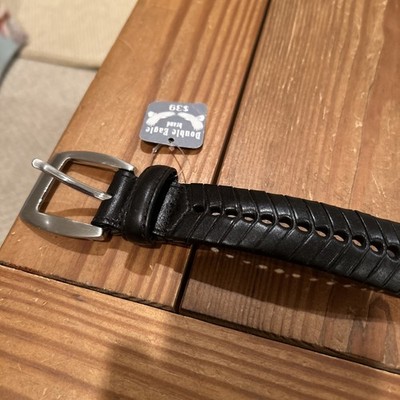 Double Eagle Mens Leather Belt XL 40-44