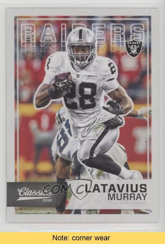 2016 Panini Classics Red Back Latavius Murray #99 READ 1u6