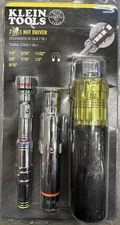 Klein Tools 7-in-1 Multi-Bit Screwdriver / Nut Driver, Magnetic