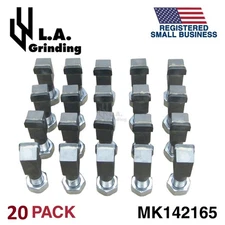 WG24 Stump Grinder Teeth with Lock Nut  - 20 PACK