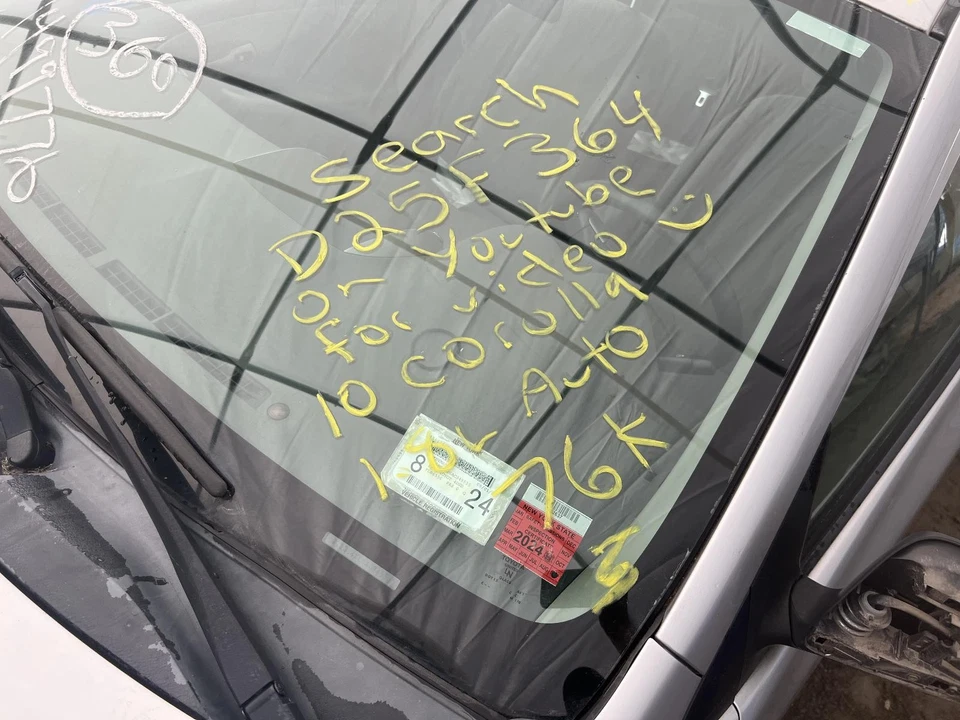 Used Rear Right Door Window Regulator Rear fits: 2010 Toyota Corolla electric Re Foto 2 de 4