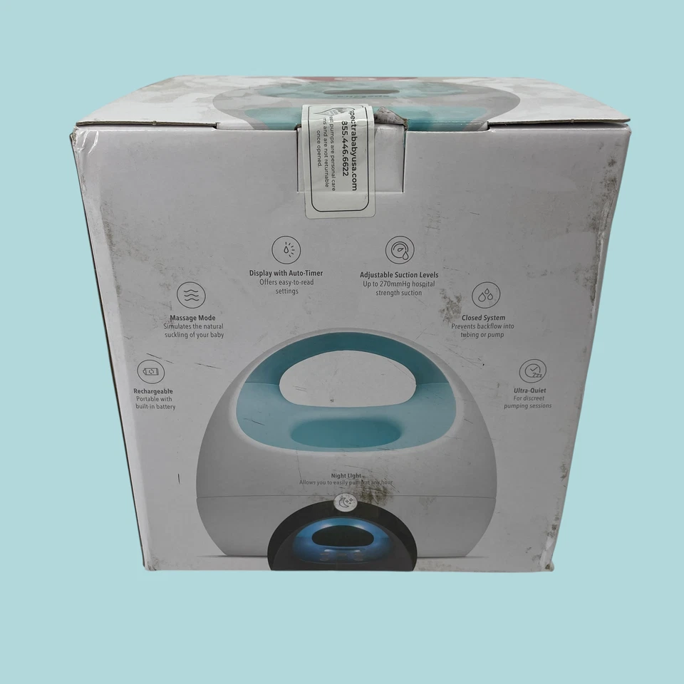 Sealed Spectra S1 Plus Portable Rechargeable Double Electric Breast Pump #S1091 - Image 3 of 4
