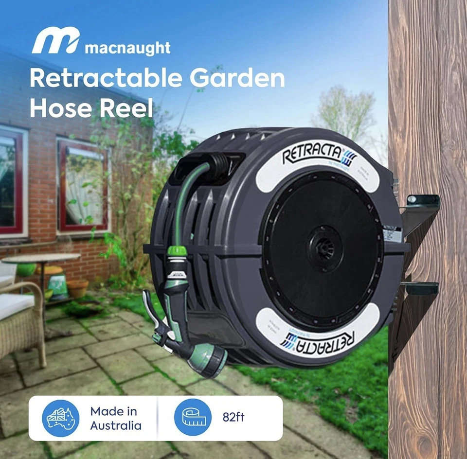 RETRACTA by macnaught - Industrial Hose Reel R3 Series 82ft. 1/2” Hose DR482D-05 - Image 2 of 4