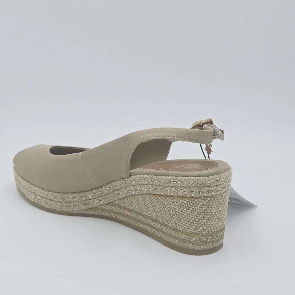 Zapatos De Mujer Us Polo Assn 41 Sandalias Beige De Tela 249AB - Imagen 4 de 4