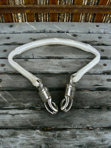 VTG Horse Trailer Bungee Tie Quick Release Panic Hardware White Pre-owned