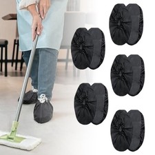 5 pièces couvre-chaussures réutilisables anti statiques antidérapants respirants pour usage adulte