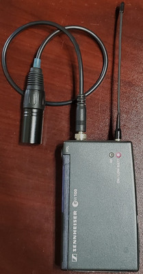Sennheiser EK100 Wireless Mic Camera-Mount Portable ENG Receiver A 518-550 EW100