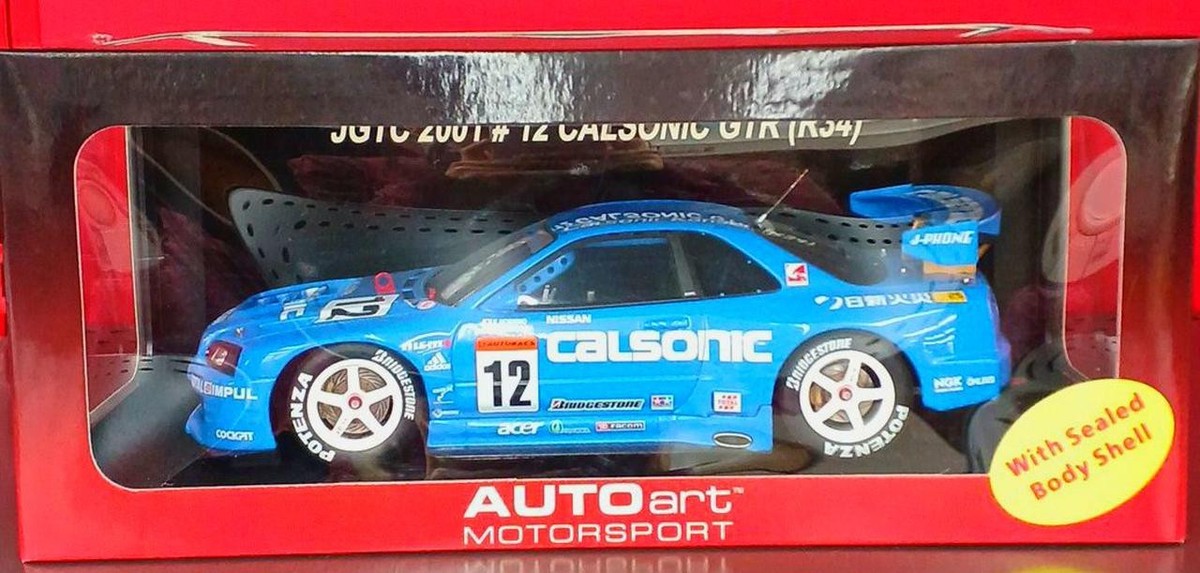 Autoart 1/18 Nissan Skyline Gtr R34 1 Scale Minicar | eBay