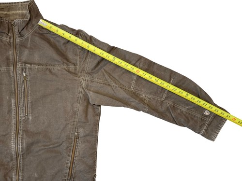 Giacca Kuhl Burr full zip invecchiata taglia XL marrone - Foto 5 di 8
