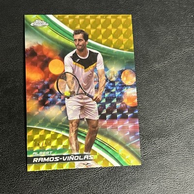 2025 Topps Chrome Tennis Albert Ramos Vinolas Gold /50 Geometric 