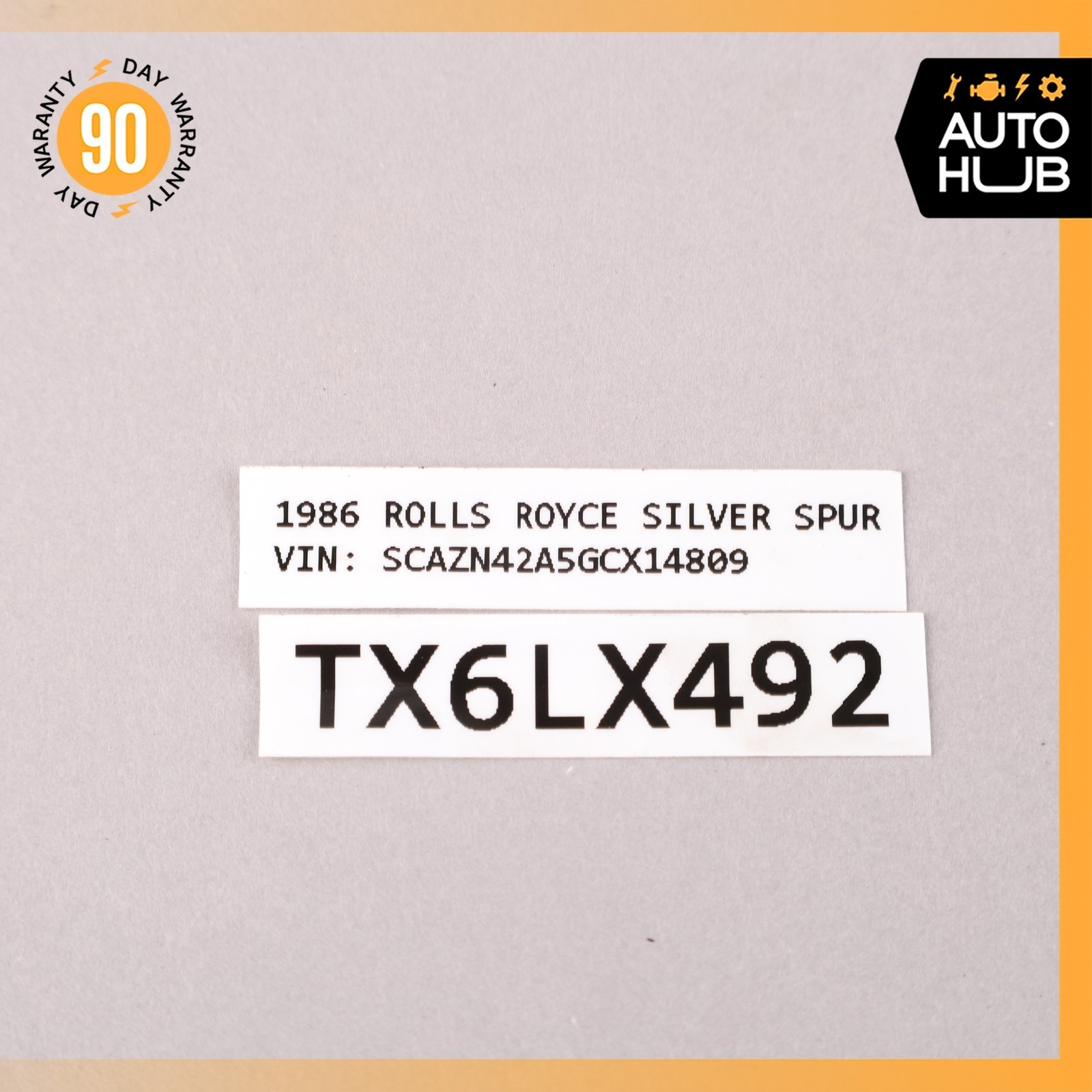 Rolls-Royce Silver Spur Oil cooler