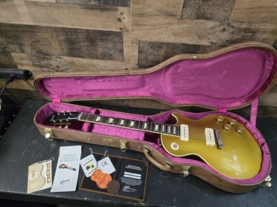 2013 Gibson Custom Shop 1954 Les Paul Goldtop R4 W / Ohsc 8.6 Lb