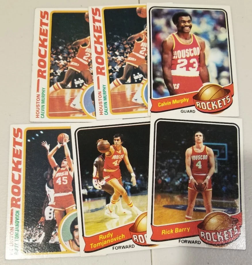 ENORME LOTE DE 692 TARJETAS DE LA NBA: Houston Rockets RCs, Salón de la fama, Estrellas ¡ENVÍO GRATUITO! +BONO! Foto 3 de 4