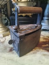  Gusseisen Scipio Brooks Style "Heiße Kohle" Flacheisen Huddersfield 