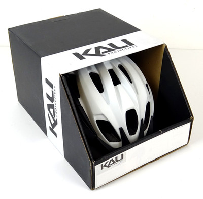KALI Alchemy MTB Fahrradhelm - S-M 54-58cm - Mat White/Black - HE-013