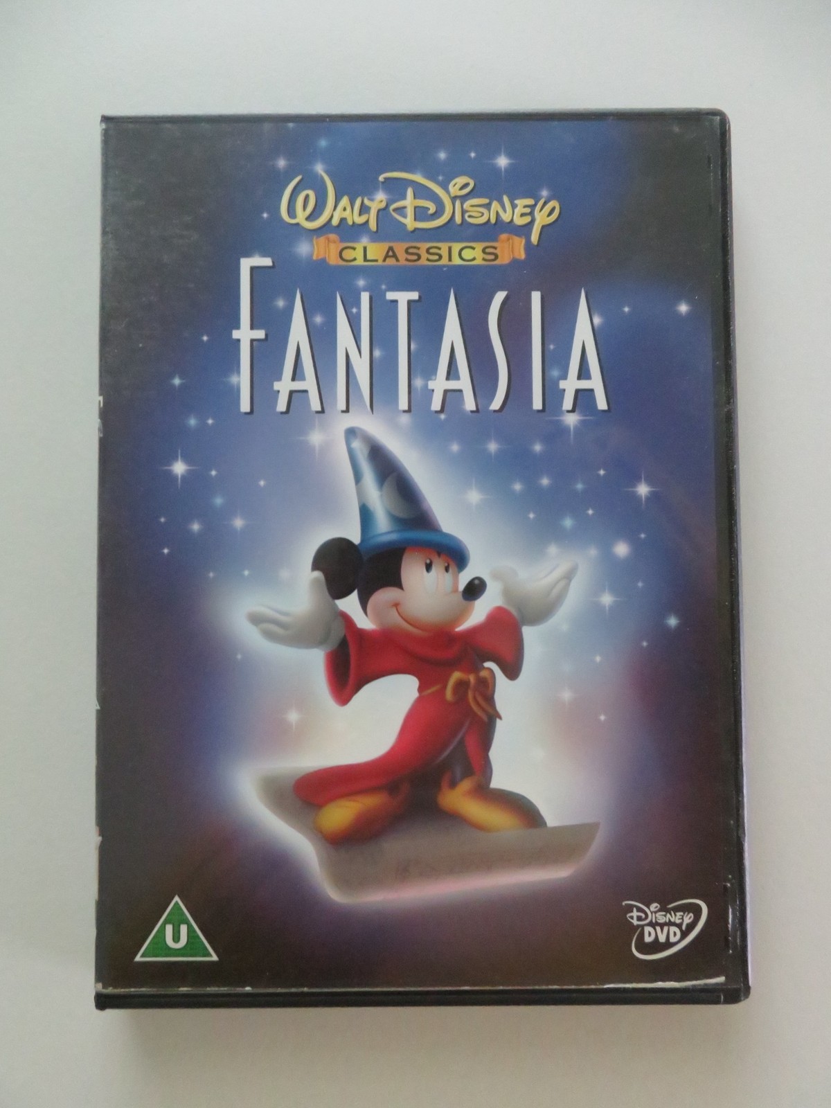 FANTASIA (DVD) DISNEY MICKEY MOUSE DEEMS TAYLOR 1940 REGION 2
