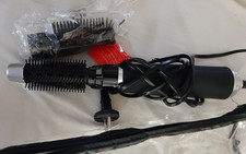 Lockenstab, Warmluftbürste, Locken Haarbürste, 2 Aufsätze, 3 Stufen, 600 Watt
