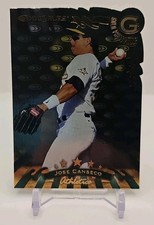 Jose Canseco 1998 Donruss Die Cut Gold Press Proof /500 Athletics